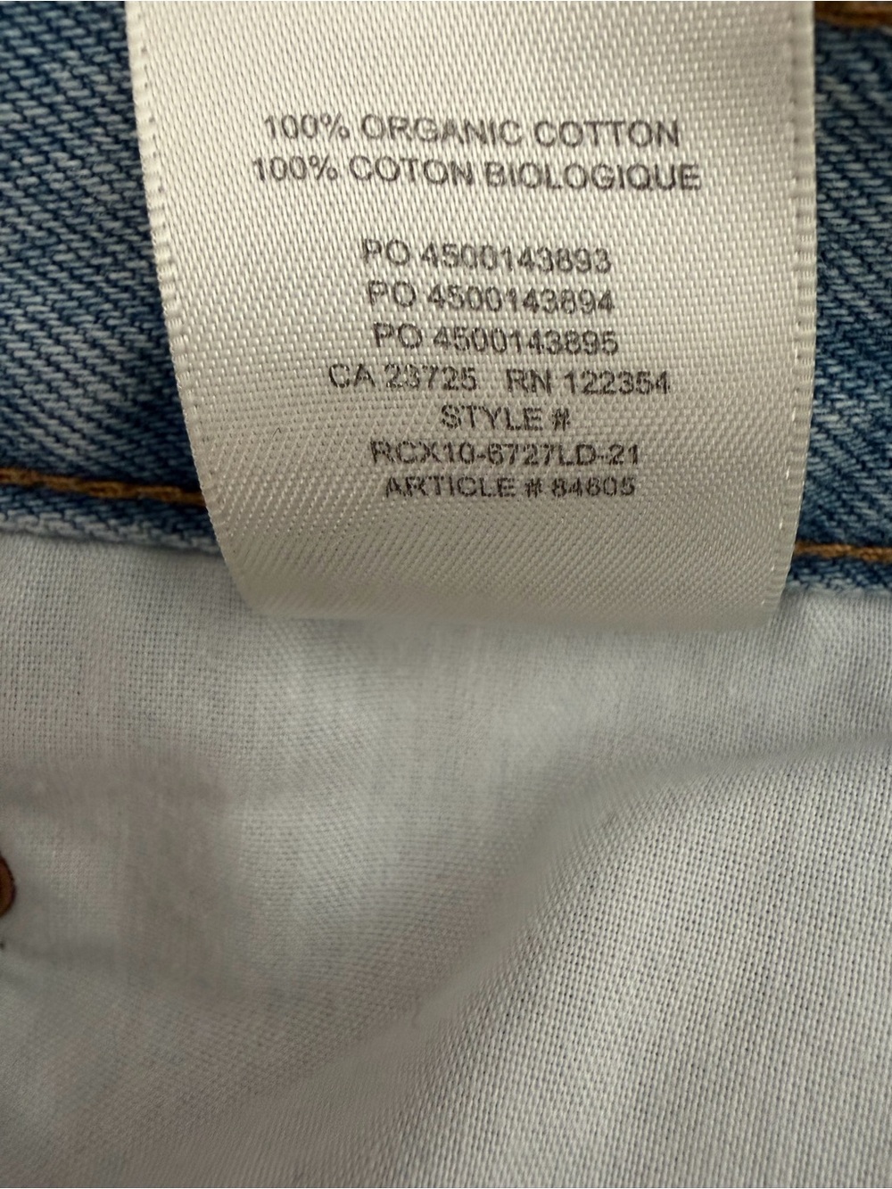Aritzia Denim Forum Joni High Rise Loose Jeans 28 LONG - Picture 10 of 11
